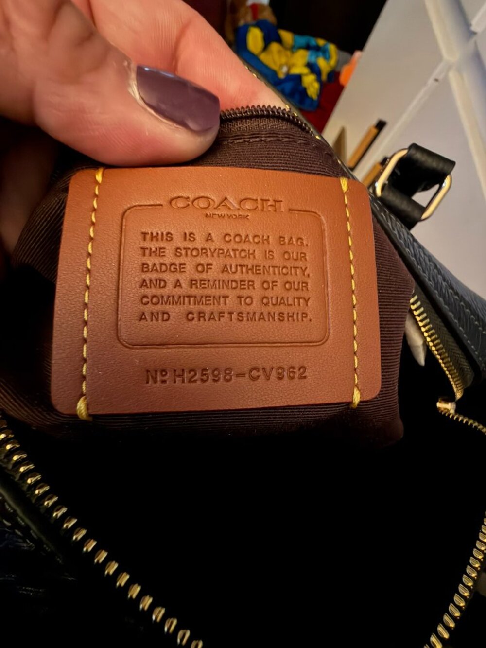 Coach Rowan Satchel Bag NWT - Picture 8 of 9
